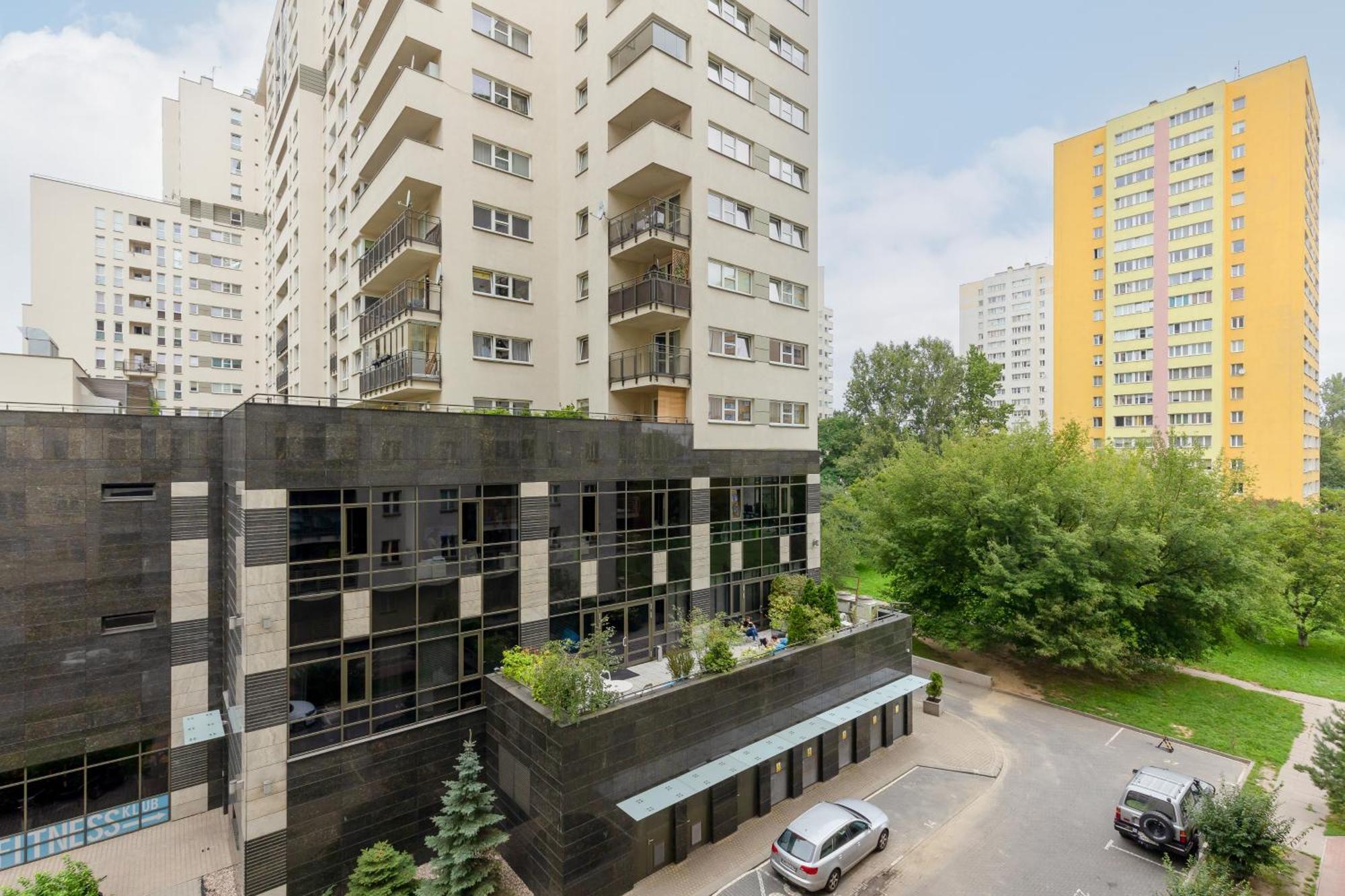 Pejzazowa Apartment Metro Wilanowska Mokotow By Noclegi Renters Warschau Exterior foto